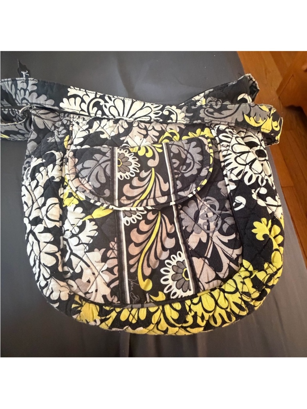 Bradley Baroque Lizzy Hipster Crossbody Bag Retired Black Gray
Yellow Green
